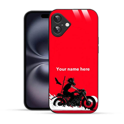 Bornstud Personalised my Name Printed Case for iPhone 16 Plus Ruddy - Bornstud
