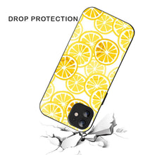 Bornstud Lemon Aesthetic iPhone 12 Mobile Back Cover – 2D Glass Printed Elegance - Bornstud
