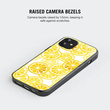 Bornstud Lemon Aesthetic iPhone 12 Mobile Back Cover – 2D Glass Printed Elegance - Bornstud