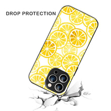 Bornstud Lemon Aesthetic iPhone 14 Pro Mobile Back Cover – 2D Glass Printed Elegance - Bornstud