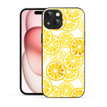 Bornstud Lemon Aesthetic iPhone 15 Mobile Back Cover – 2D Glass Printed Elegance - Bornstud