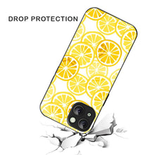 Bornstud Lemon Aesthetic iPhone 15 Mobile Back Cover – 2D Glass Printed Elegance - Bornstud