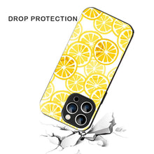 Bornstud Lemon Aesthetic iPhone 15 Pro Max Mobile Back Cover – 2D Glass Printed Elegance - Bornstud