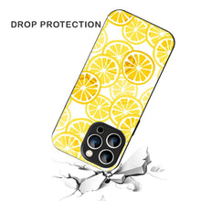 Bornstud Lemon Aesthetic iPhone 16 Mobile Back Cover – 2D Glass Printed Elegance - Bornstud
