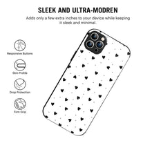 Bornstud Aesthetic Black Heart iPhone 11 Pro Mobile Back Cover – Premium Style & Protection - Bornstud