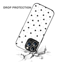 Bornstud Aesthetic Black Heart iPhone 13 Pro Mobile Back Cover – Premium Style & Protection - Bornstud