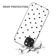 Bornstud Aesthetic Black Heart iPhone 14 Plus Mobile Back Cover – Premium Style & Protection - Bornstud