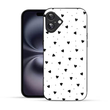 Bornstud Aesthetic Black Heart iPhone 16 Pro Mobile Back Cover – Premium Style & Protection - Bornstud