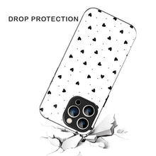 Bornstud Aesthetic Black Heart iPhone 16 Pro Max Mobile Back Cover – Premium Style & Protection - Bornstud