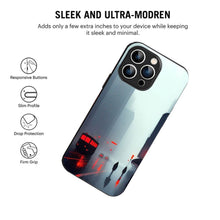 Bornstud City Skyline Mobile Cover for iPhone 15 Pro Max – Vibrant Elegance with Premium Protection - Bornstud