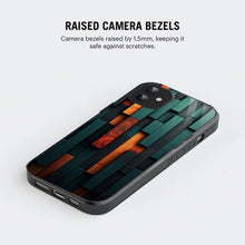 Bornstud Wooden design Mobile Cover for iPhone 12 – Vibrant Elegance with Premium Protection - Bornstud