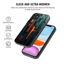 Bornstud Wooden design Mobile Cover for iPhone 12 – Vibrant Elegance with Premium Protection - Bornstud