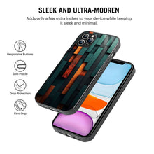 Bornstud Wooden design Mobile Cover for iPhone 12 Pro – Vibrant Elegance with Premium Protection - Bornstud