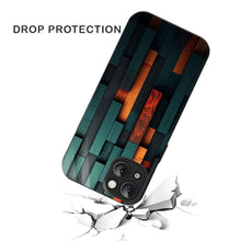 Bornstud Wooden design Mobile Cover for iPhone 14 – Vibrant Elegance with Premium Protection - Bornstud