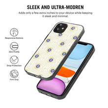 Bornstud Evil Eye Vector Art  Mobile Cover for iPhone 12 – Vibrant Elegance with Premium Protection - Bornstud