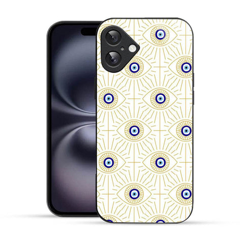 Bornstud Evil Eye Vector Art  Mobile Cover for iPhone 16 – Vibrant Elegance with Premium Protection - Bornstud