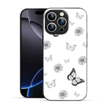 Bornstud Pattern with Doodle Butterflies  Mobile Cover for iPhone 16 Pro – Vibrant Elegance with Premium Protection - Bornstud