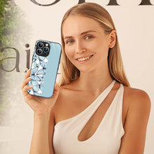 Bornstud Aesthetic Blue Butterfly Mobile Cover for iPhone 14 Pro Max – Vibrant Elegance with Premium Protection - Bornstud