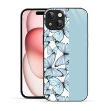 Bornstud Aesthetic Blue Butterfly Mobile Cover for iPhone 15 Plus – Vibrant Elegance with Premium Protection - Bornstud
