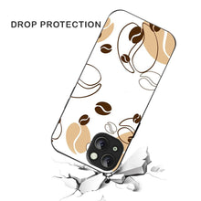 Bornstud Coffee Bean Doodle Mobile Cover for iPhone 14 Plus – Vibrant Elegance with Premium Protection - Bornstud