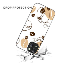 Bornstud Coffee Bean Doodle Mobile Cover for iPhone 15 – Vibrant Elegance with Premium Protection - Bornstud
