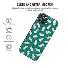 Bornstud Aesthetic Books Seamless Pattern Mobile Cover for iPhone 12 Pro – Vibrant Elegance with Premium Protection - Bornstud