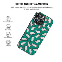 Bornstud Aesthetic Books Seamless Pattern Mobile Cover for iPhone 14 Pro Max – Vibrant Elegance with Premium Protection - Bornstud