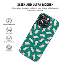Bornstud Aesthetic Books Seamless Pattern Mobile Cover for iPhone 16 Pro Max– Vibrant Elegance with Premium Protection - Bornstud