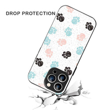 Bornstud Dog Paw Prints Mobile Cover for iPhone 15 Pro Max – Vibrant Elegance with Premium Protection - Bornstud