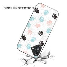 Bornstud Dog Paw Prints Mobile Cover for iPhone 16 – Vibrant Elegance with Premium Protection - Bornstud