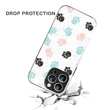 Bornstud Dog Paw Prints Mobile Cover for iPhone 16 Pro – Vibrant Elegance with Premium Protection - Bornstud