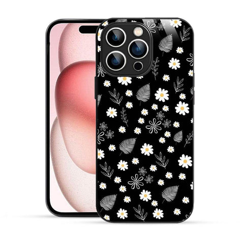 Bornstud Flowers and Tropical Leaves Mobile Cover for iPhone 15 Pro Max – Vibrant Elegance with Premium Protection - Bornstud