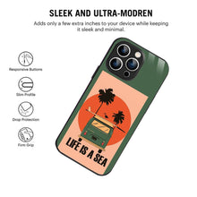 Anime Lovers Choice: Life is a Sea iPhone 13 Pro Mobile Cover by Bornstud - Bornstud