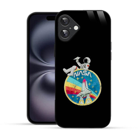 Bornstud NASA Astronauts Mobile Cover for iPhone 16 Plus – Explore the Cosmos with Premium Protection - Bornstud