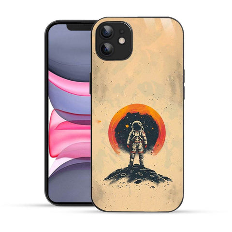 Bornstud Space Astronauts Mobile Cover for iPhone 12 – Explore the Cosmos with Premium Protection - Bornstud