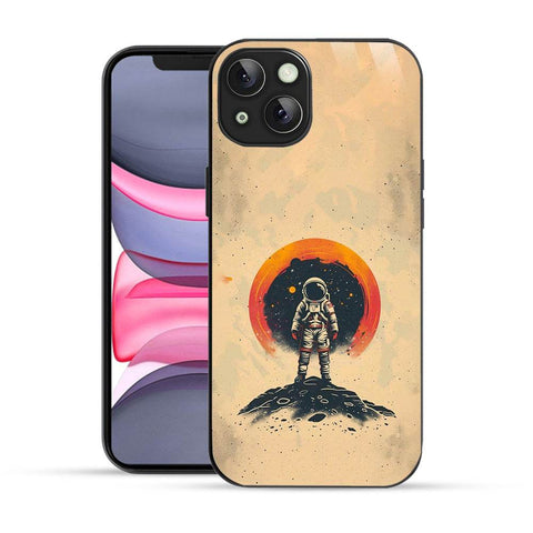 Bornstud Space Astronauts Mobile Cover for iPhone 14 Plus – Explore the Cosmos with Premium Protection - Bornstud