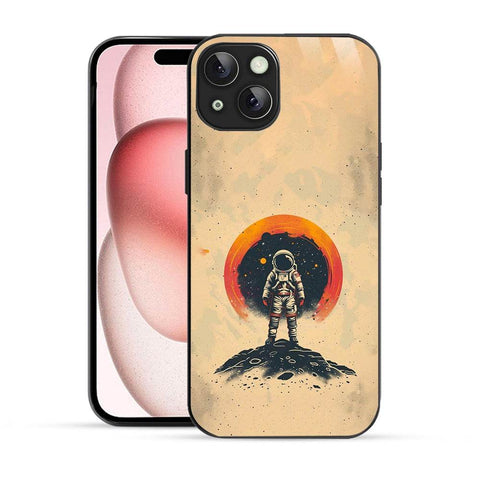 Bornstud Space Astronauts Mobile Cover for iPhone 15 Plus – Explore the Cosmos with Premium Protection - Bornstud