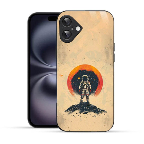 Bornstud Space Astronauts Mobile Cover for iPhone 16 Plus – Explore the Cosmos with Premium Protection - Bornstud