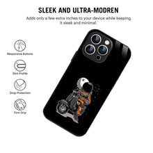 Bornstud Astronauts Scooter Mobile Cover for iPhone 13 Pro – Cosmic Style with Premium Protection - Bornstud