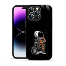 Bornstud Astronauts Scooter Mobile Cover for iPhone 14 Pro Max – Cosmic Style with Premium Protection - Bornstud