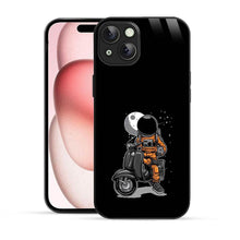 Bornstud Astronauts Scooter Mobile Cover for iPhone 15 – Cosmic Style with Premium Protection - Bornstud