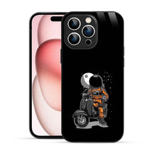Bornstud Astronauts Scooter Mobile Cover for iPhone 15 Pro Max – Cosmic Style with Premium Protection - Bornstud