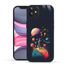 Bornstud Astronauts Galaxy Mobile Cover for iPhone 12 – Explore the Cosmos with Premium Protection - Bornstud