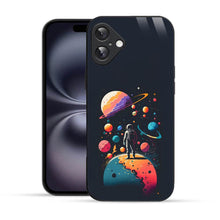 Bornstud Astronauts Galaxy Mobile Cover for iPhone 16 Plus – Explore the Cosmos with Premium Protection - Bornstud