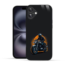 Bornstud Classic Motorcycle Rider Sunset  Mobile Cover for iPhone 16 – Vibrant Elegance with Premium Protection - Bornstud