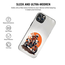 Bornstud Biker with extreme dirt Bike  Mobile Cover for iPhone 11 Pro – Vibrant Elegance with Premium Protection - Bornstud