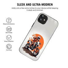Bornstud Biker with extreme dirt Bike  Mobile Cover for iPhone 11 – Vibrant Elegance with Premium Protection - Bornstud