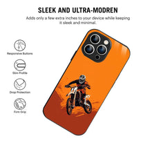 Bornstud Adventure biker  Mobile Cover for iPhone 14 Pro – Vibrant Elegance with Premium Protection - Bornstud