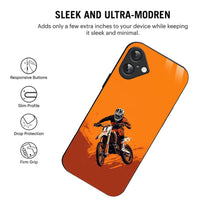 Bornstud Adventure biker  Mobile Cover for iPhone 16 – Vibrant Elegance with Premium Protection - Bornstud