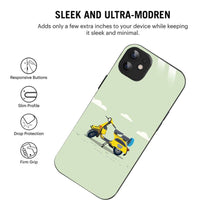 Bornstud Yellow scooter Vector Printed Case for iPhone 11 - Bornstud